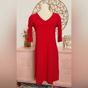 Clara Sun‎ Woo XS Elegant Red Women's Dress